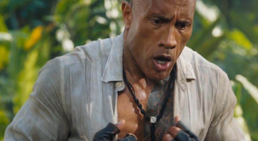 A Jumanji: A nagy szökés új előzetesében egy anyuka bújik Dwayne Johnson erősen maszkulin testébe
