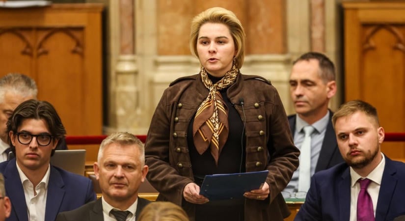 A kamu Magyar Péterről beszélt Strompová Viktória a parlamentben, a megmaradt fideszes véleményvezérek pedig egyből ráugrottak