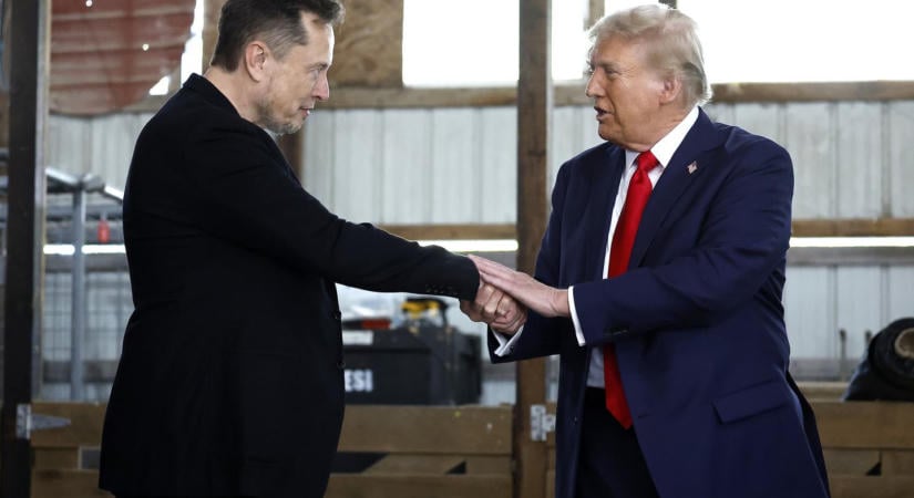 Musk a nyilvánosságban Trumpra mutogatott, miközben ő maga kérhette a Starlink korlátozását Ukrajnában