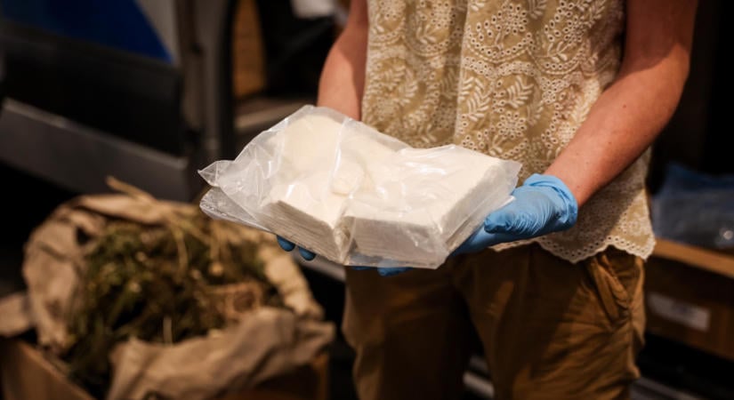 Több mint három kilogramm kokaint találtak egy férfinál a II. kerületben  VIDEÓ