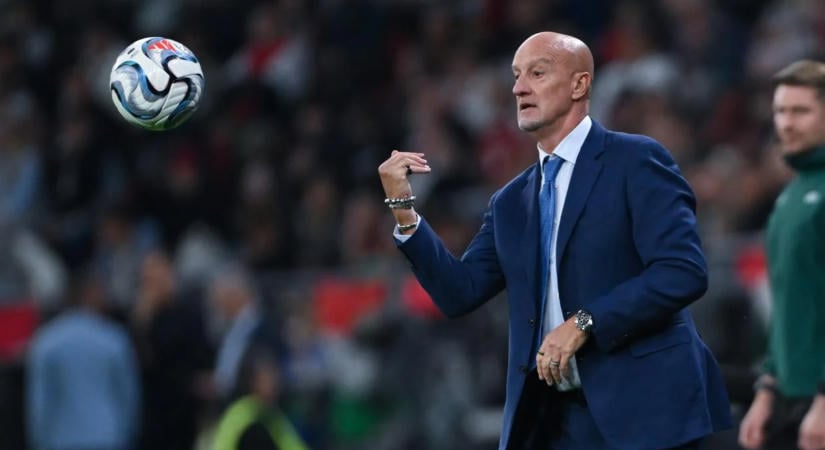 Marco Rossi a keret szűkösségével és a szerencse hiányával magyarázza az ukránok elleni vereséget