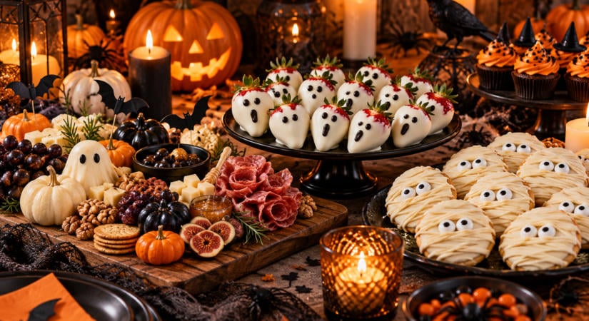3 villámgyors desszert Halloween-bulira, ami látványos és finom is