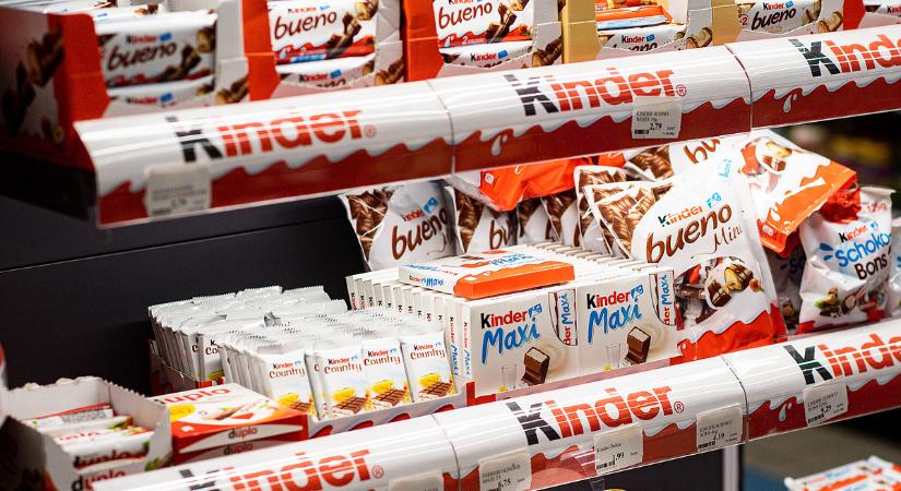 Kiderült, hány ember betegedett meg szalmonellás Kinder csokitól