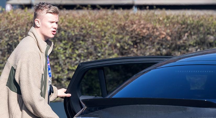 Ritka hiperautók sorakoznak Erling Haaland garázsában