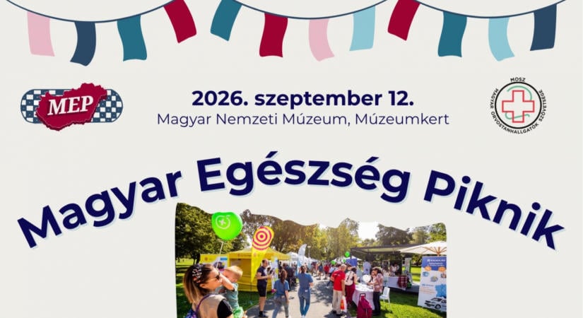Egészségpikniket szerveznek az orvostanhallgatók a Múzeumkertbe