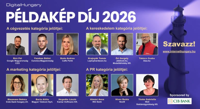 Ismerd meg a Példakép díj idei döntős mezőnyét és szavazz!
