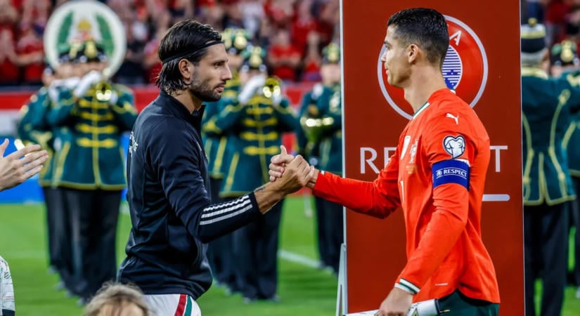Döbbenetes a hasonlóság Szoboszlai Dominik és Cristiano Ronaldo között – videó