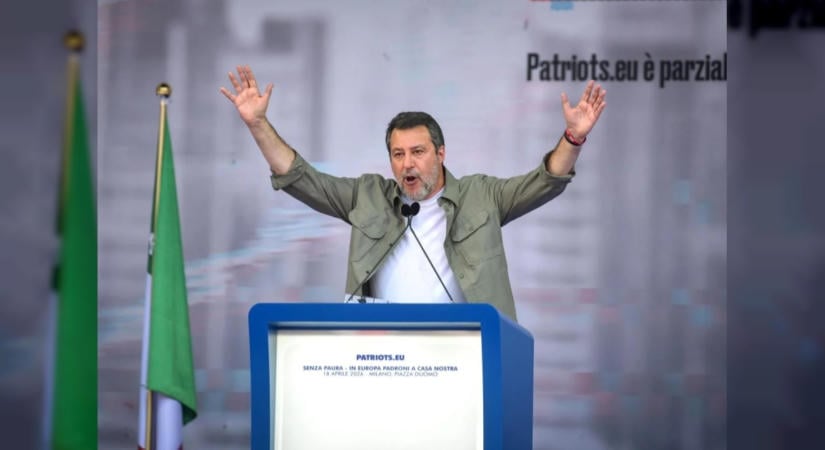 Matteo Salvinit választották meg a Liga főtitkárának, a politikus 2030-ig vezetheti az olasz pártot
