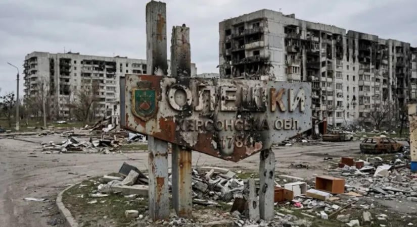 Bejelentette az orosz védelmi minisztérium a humanitárius fegyvernyugvás kezdetét Oleskinél