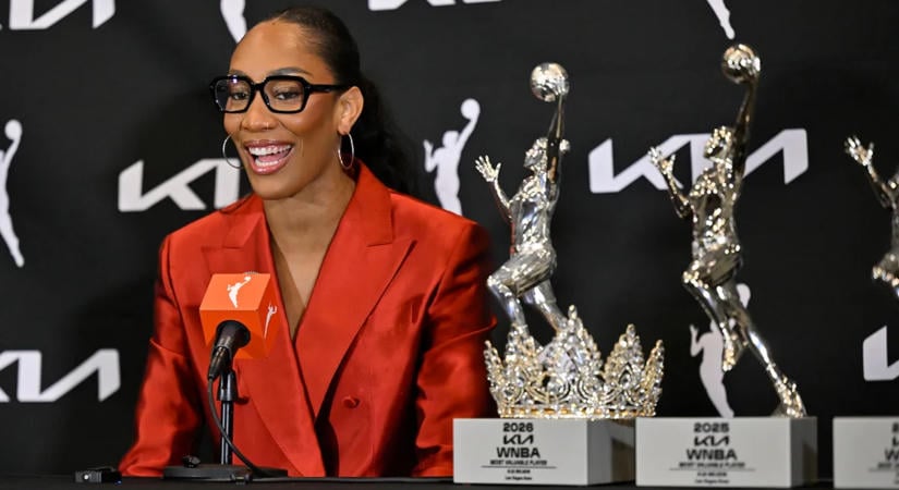 WNBA: ötödször is A’ja Wilson az MVP, ez az új ligarekord