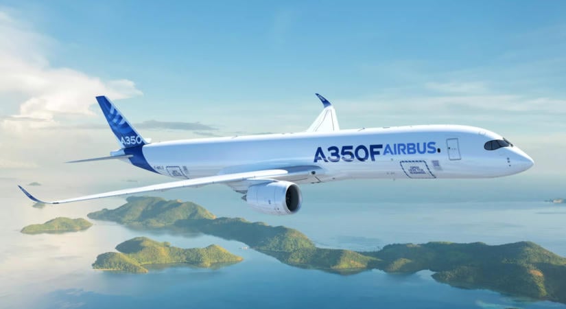 Megtette első útját az Airbus legújabb repülőgépe