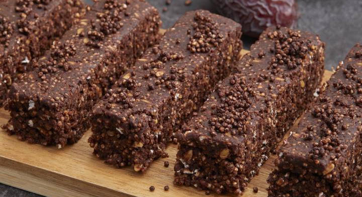 3 hozzávalós quinoás csokiszelet: a tökéletes egészséges nasi