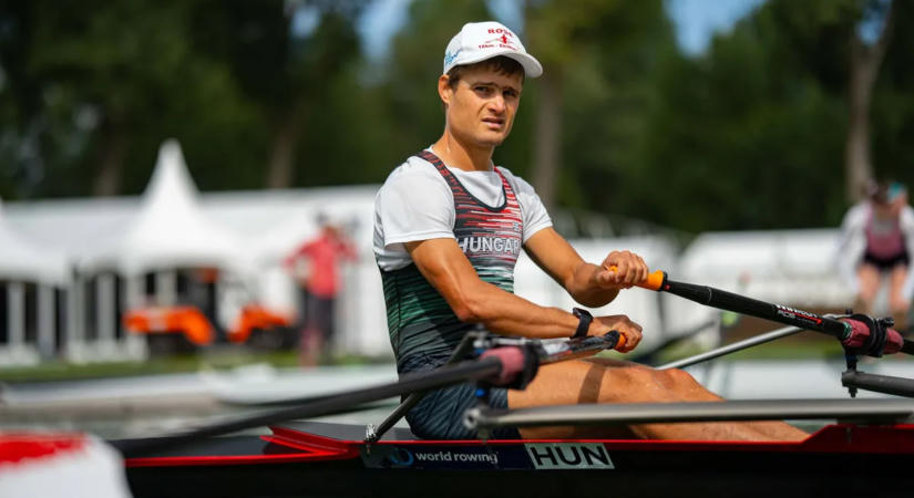 Tamás Bence nem jutott elődöntőbe az evezős vb-n