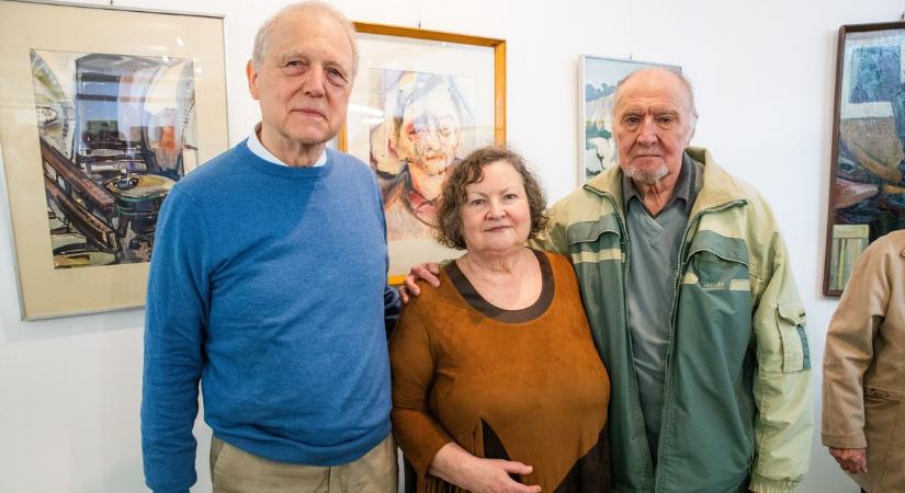 Feldmann Tibor képeit a városnak adományozta F. Varga Mária
