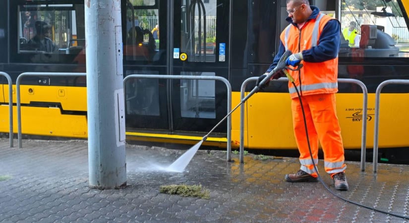 Nagytakarítás és fokozott jelenlét a Lehel téren