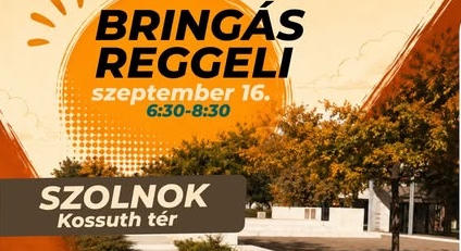 Reggelivel várják szerdán a bringásokat Szolnokon