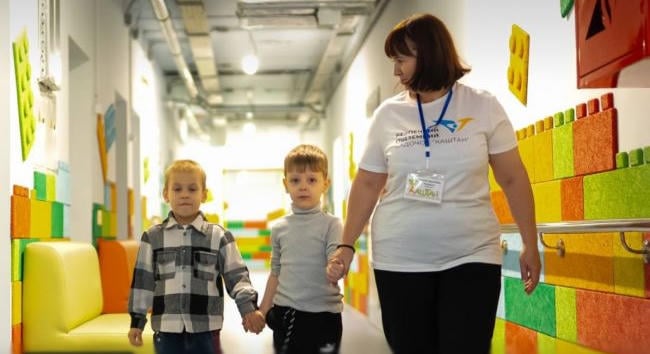 Megnyílt az első földalatti óvoda Zaporizzsjában