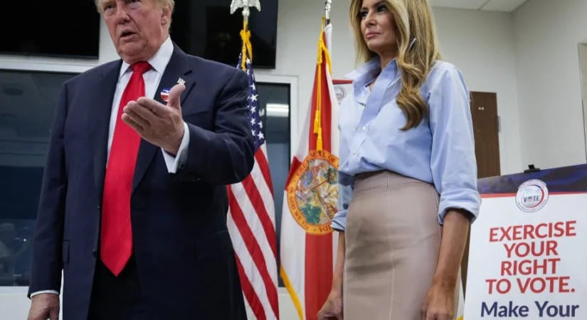 Donald Trump előzeseten leadta a szavazatát