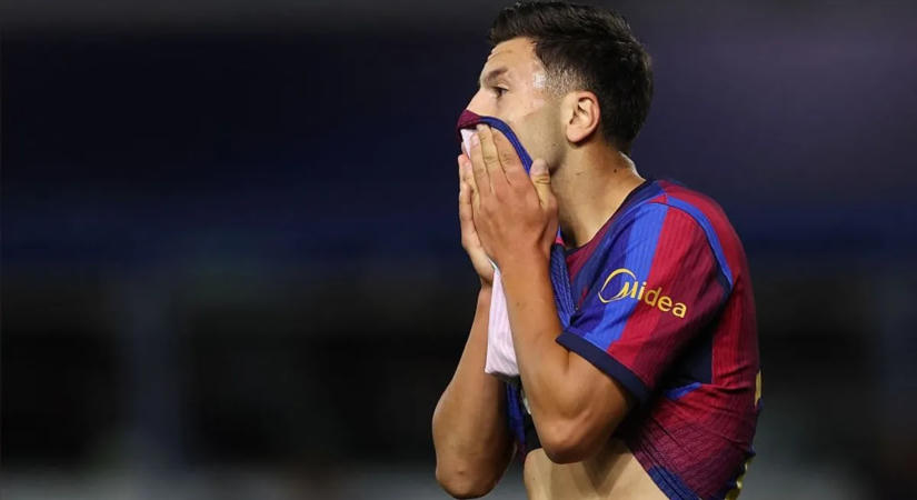 Súlyosan megsérült a Barca fiatal szélsője, kútba esett a kölcsönadása – sajtóhír