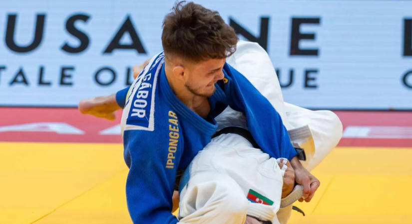 Gábor Áron ötödik Lausanne-ban a cselgáncs World Touron