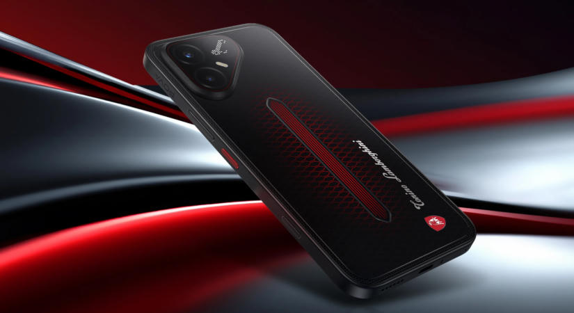 Új Lamborghini mobilt jelentett be a Tecno, a készülék egyedi látványt nyújt