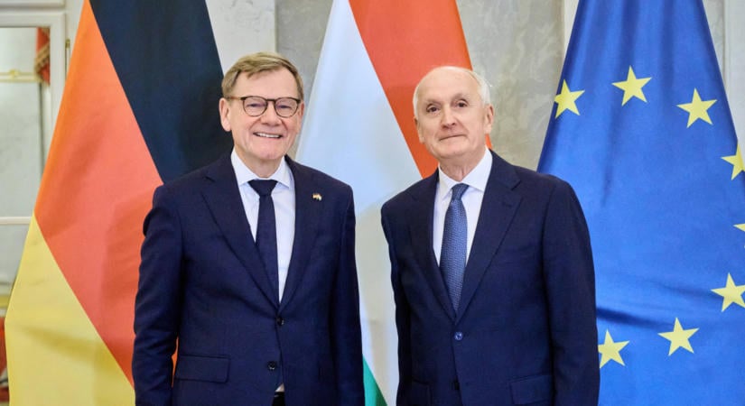 Baka András is fogadta a német külügyminisztert