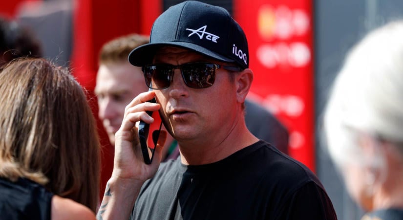 Magyarországon járt Kimi Räikkönen