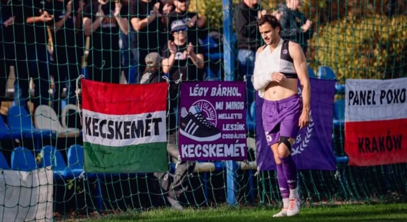 Vállsérülést szenvedett az NB II-es Kecskemét védője
