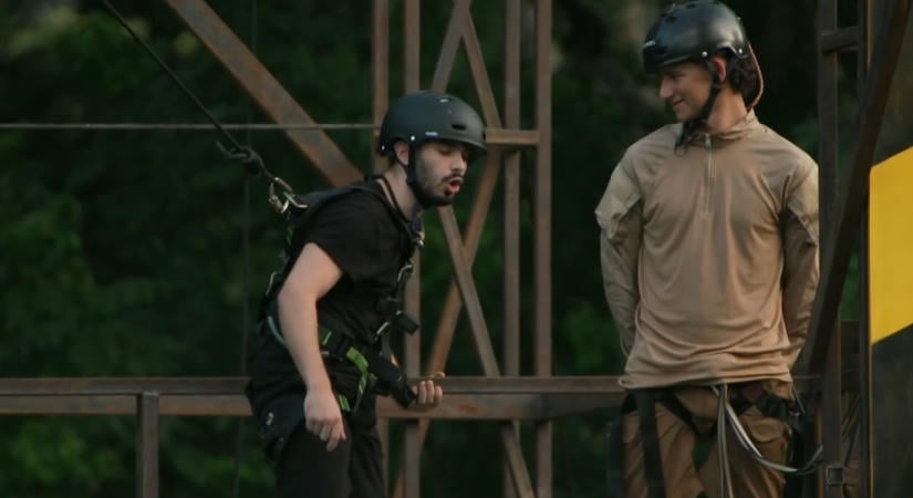 „Szedj le!” – Vininek a legnagyobb félelmével kellett szembenéznie a bátorságpróbán