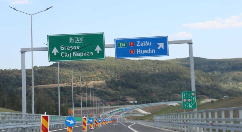 Szilágy megye: halad az A3-as autópálya építése, a Meszes-alagút még hátra van
