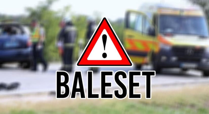 Korlátnak ütközött egy autó Hajdú-Biharban, üzemanyag került a burkolatra – a mentőket riasztották a helyszínre!