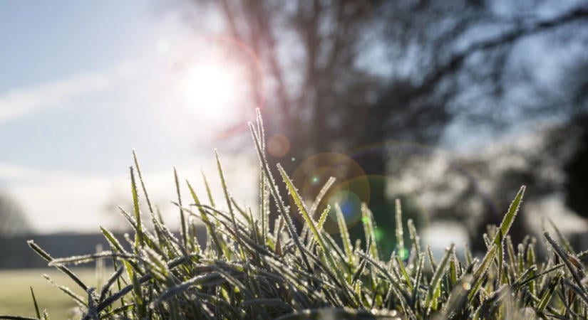 Meteorológia: a szezonban először csökkent 0 Celsius-fok alá a hőmérséklet