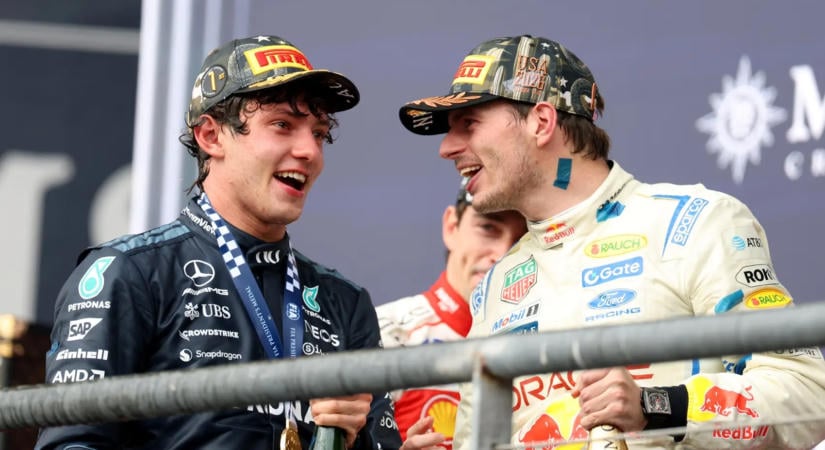 Tequila! – Verstappen és Leclerc már a mexikói bulival ugratta Antonellit