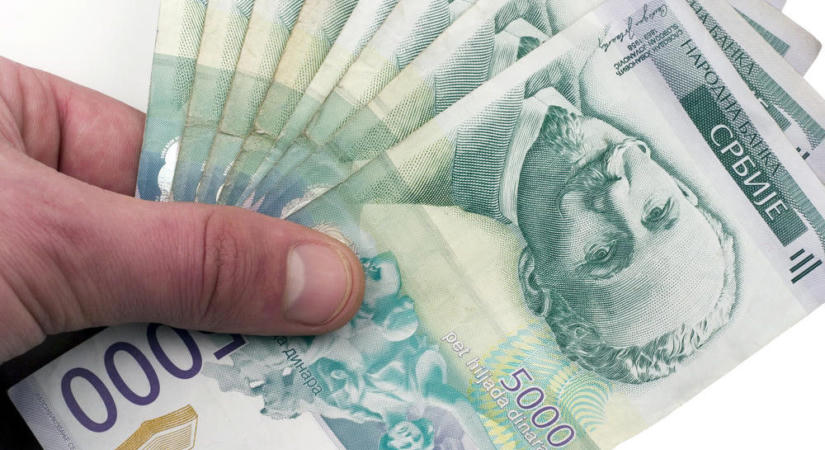 Hivatalos Közlöny: A havi minimálbér körülbelül 70 000 dinár lesz