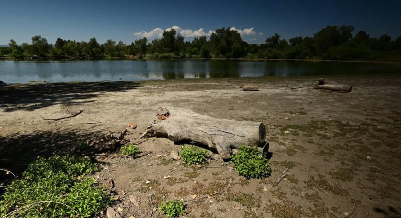 Eltűnt a Tisza-tó vize, kiszáradt a medre
