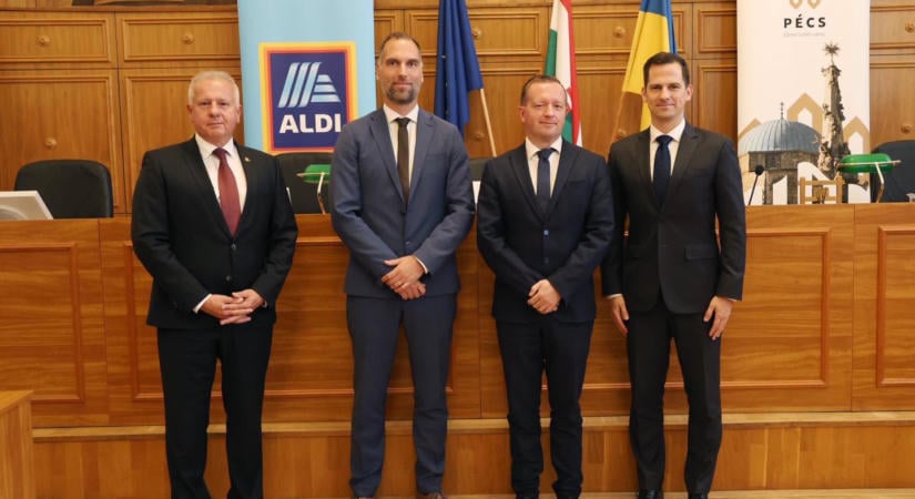 Januártól fokozatosan 230 embernek adhat munkát az Aldi új pécsi üzletága