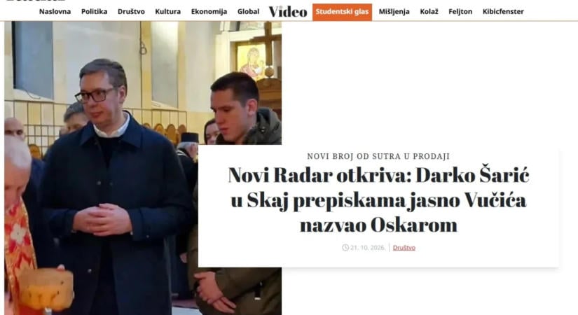 Halálosan megfenyegették a szerb politikai vezetés és a bűnözés kapcsolatáról író újságírókat