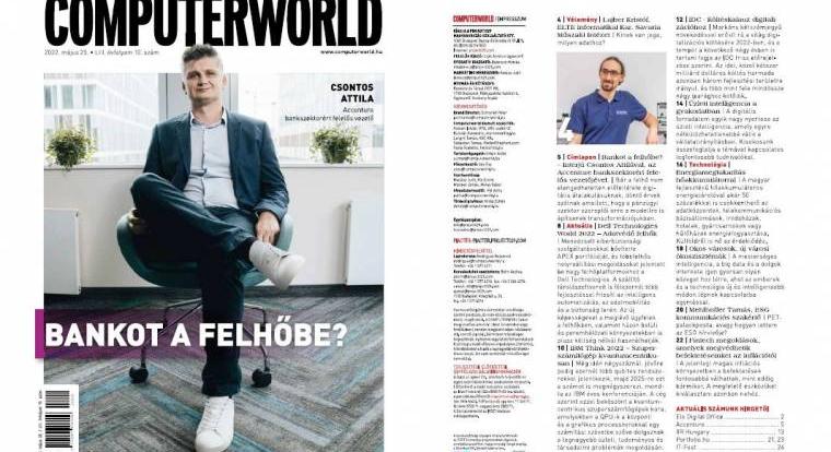 Felhőt a bankba? - megjelent a Computerworld Lapozó