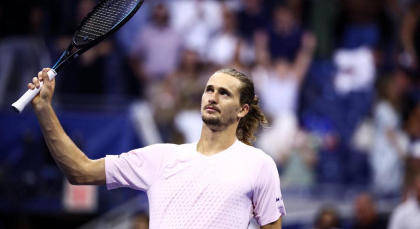 Megdöntötte Becker rekordját, Zverev már elődöntős a US Openen