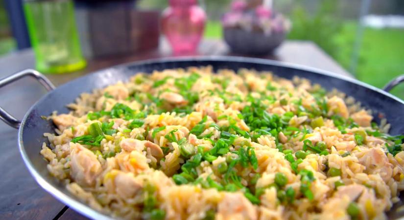 Tavaszi paella