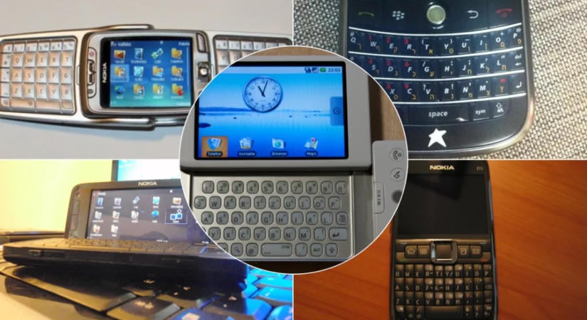 Retró QWERTY-telefonok: emlékszel még rájuk? 5 legendás készülék