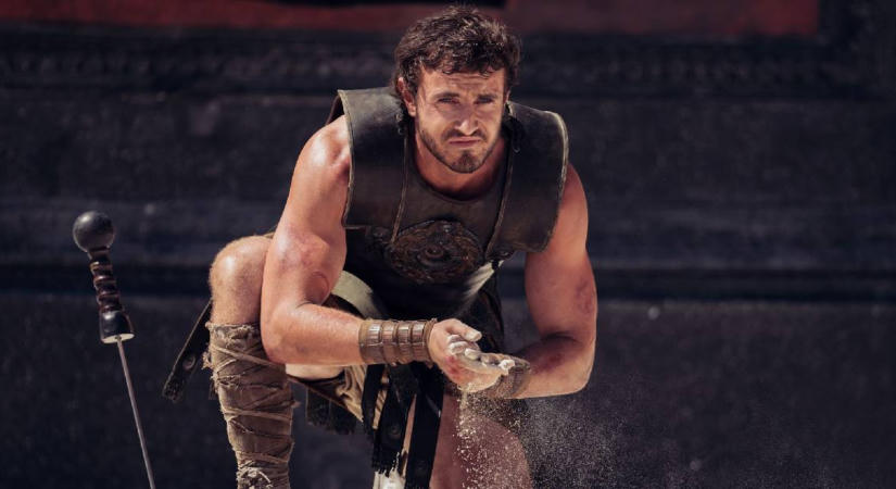 „Nem elég férfias” – Ridley Scott állítólag nem volt elégedett Paul Mescallal a Gladiátor 2-ben