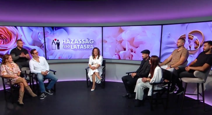 Egymásnak estek a Kibeszélőben a Házasság első látásra szerelmesei: „Rohadt nagy hazugság volt ez a kísérlet!”