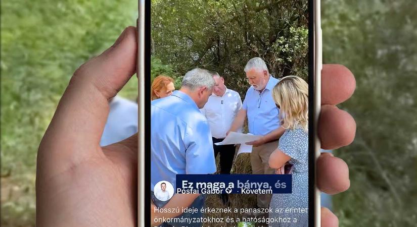 Elég volt a folyton füstölő illegális szemétből Pátyon – Pósfai Gábor belügyminiszter helyszíni szemlét tartott a sokat kritizált hulladéklerakónál