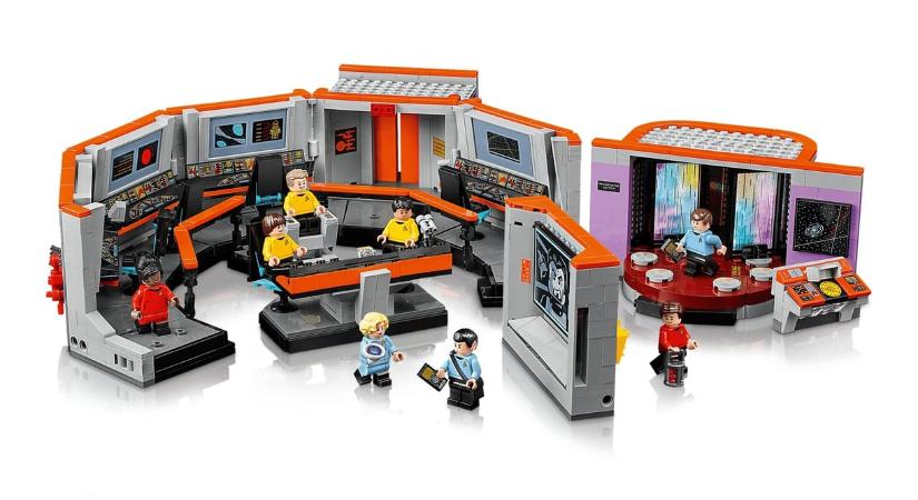 1701 darabos készletet adott ki a Lego, itt a Star Trek kultikus parancsnoki hídja