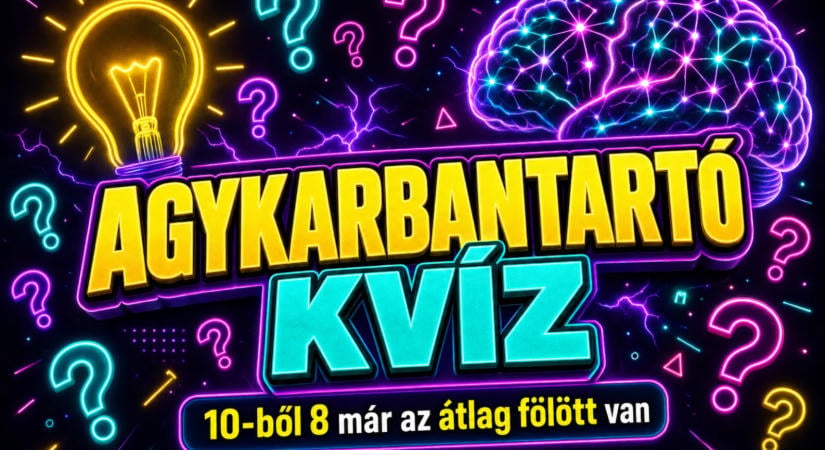 Agykarbantartó kvíz: Ha ebből a 10-ből 8 megvan, jobb a memóriád az átlagnál