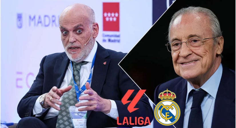 A göbbelsi propagandához hasonlította a Real Madrid kommunikációját Javier Tebas, a klub válasza nem váratott magára