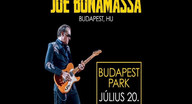 Találkozás egy élő gitárlegendával: Joe Bonamassa jövő nyáron a Budapest Parkban lép fel