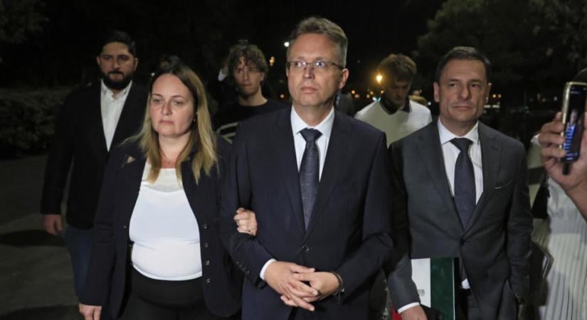 Hankó Balázs felesége Jézus keresztre feszítéséhez hasonlította férje őrizetbe vételét