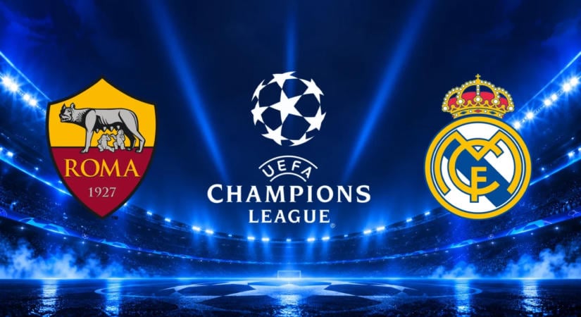 3–1-re vezetett az AS Roma, aztán három szögletből fordított a Real Madrid